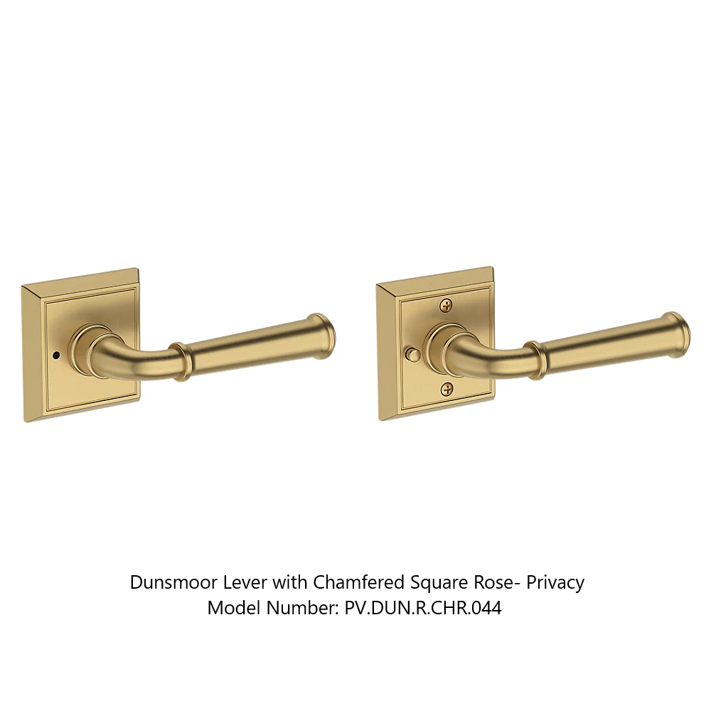 Baldwin - Reserve Collection - Interior Levers - Dunsmoor Door Lever (Privacy)