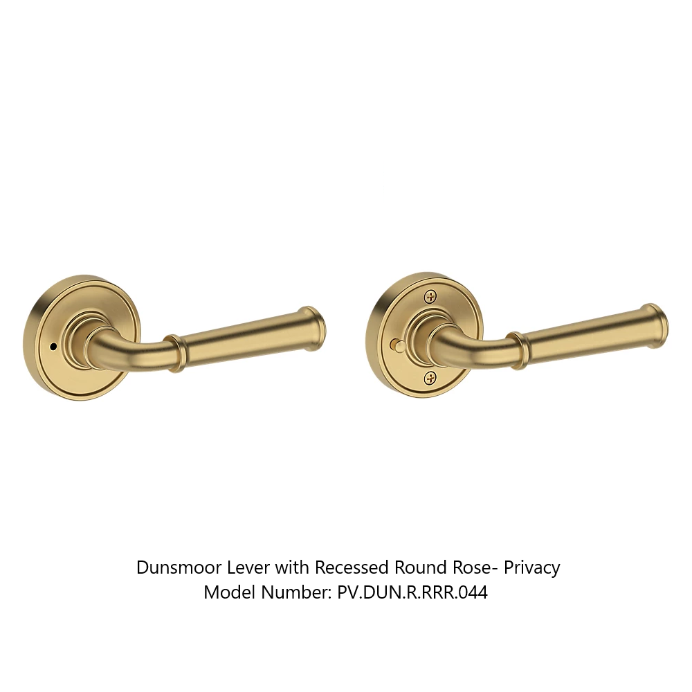 Baldwin - Reserve Collection - Interior Levers - Dunsmoor Door Lever (Privacy)
