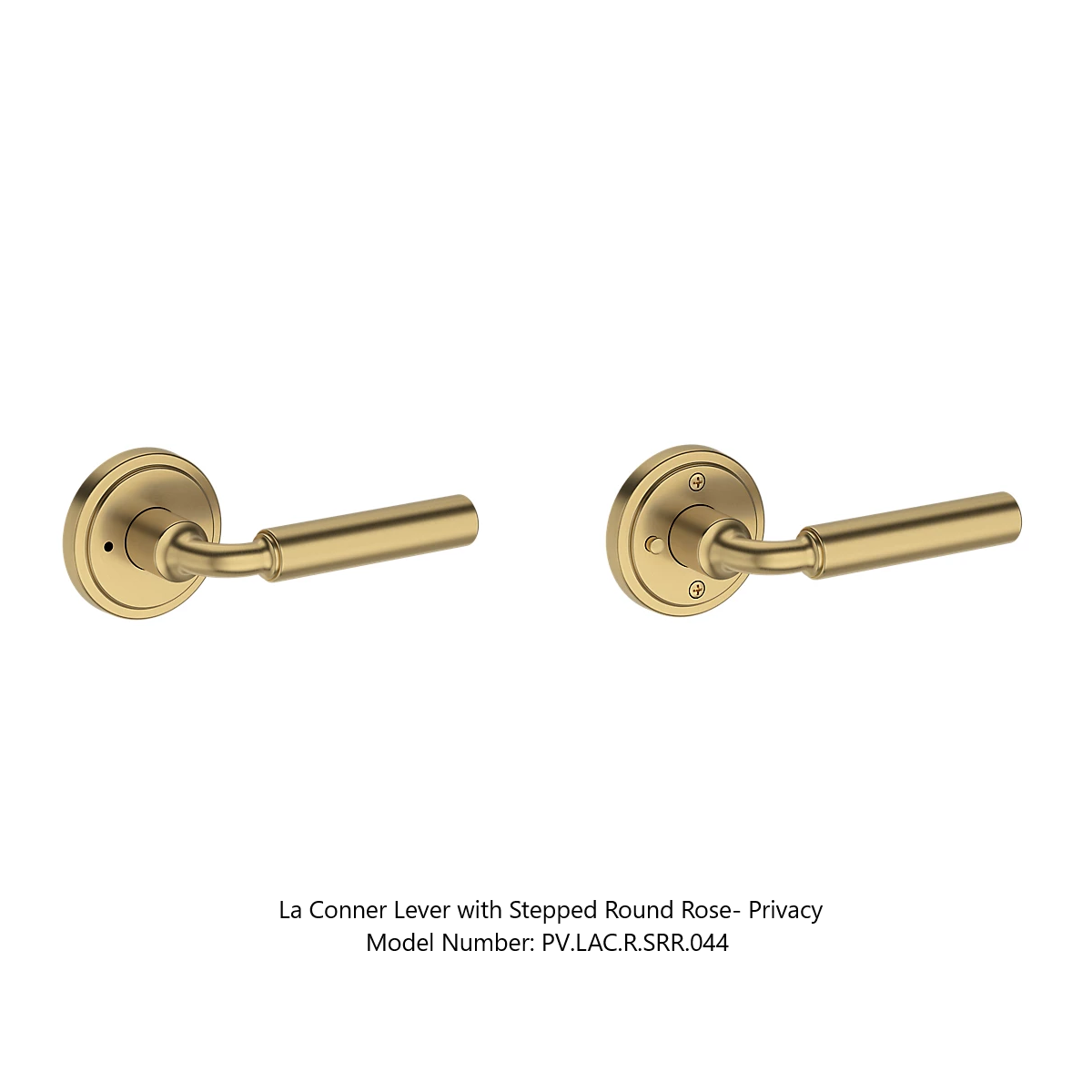 Baldwin - Reserve Collection - Interior Levers - La Conner Door Lever (Privacy)