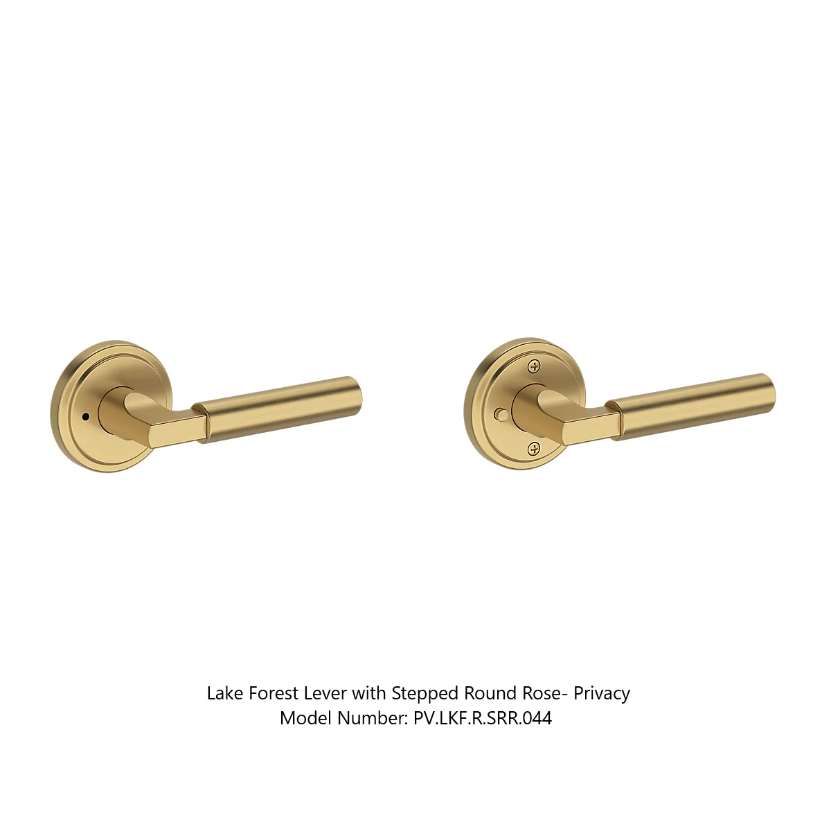 Baldwin - Reserve Collection - Interior Levers - Lake Forest Door Lever (Privacy)