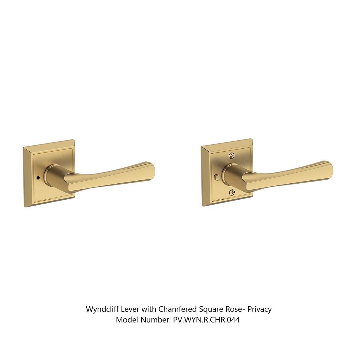 Baldwin - Reserve Collection - Interior Levers - Wyndcliff Door Lever (Privacy)