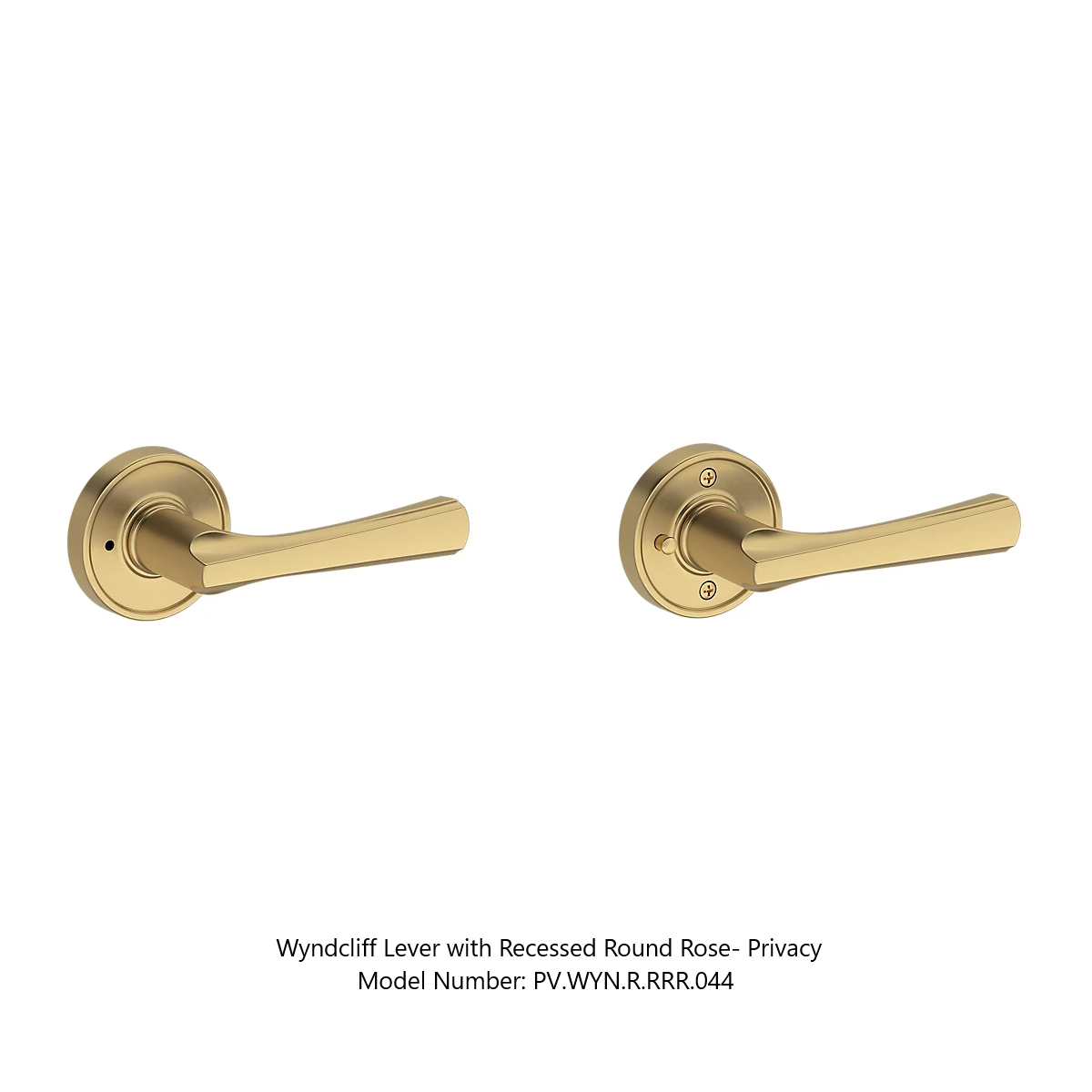 Baldwin - Reserve Collection - Interior Levers - Wyndcliff Door Lever (Privacy)