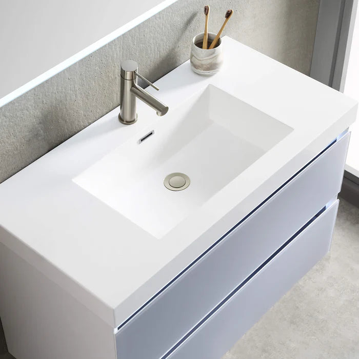 Casa Fixtures - Bathroom Accessories - Bathroom Sink Pop Up Drain Stopper Small Cover with Overflow (PW-1)