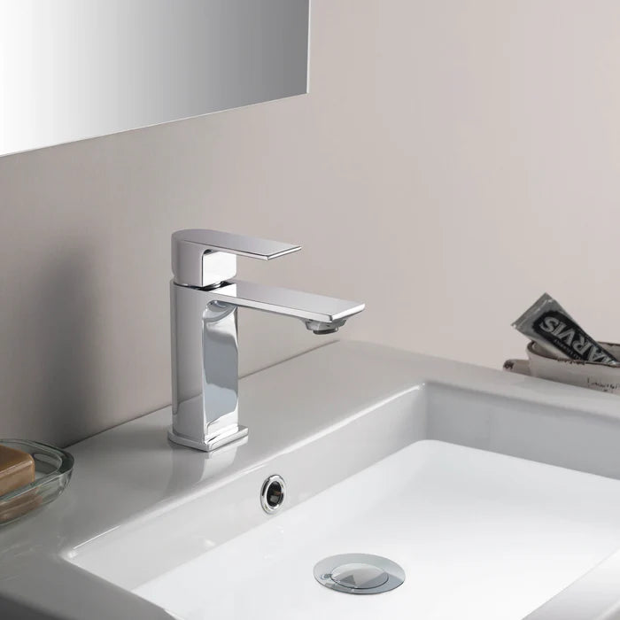 Casa Fixtures - Bathroom Accessories - Bathroom Sink Pop Up Drain Stopper Small Cover with Overflow (PW-1)