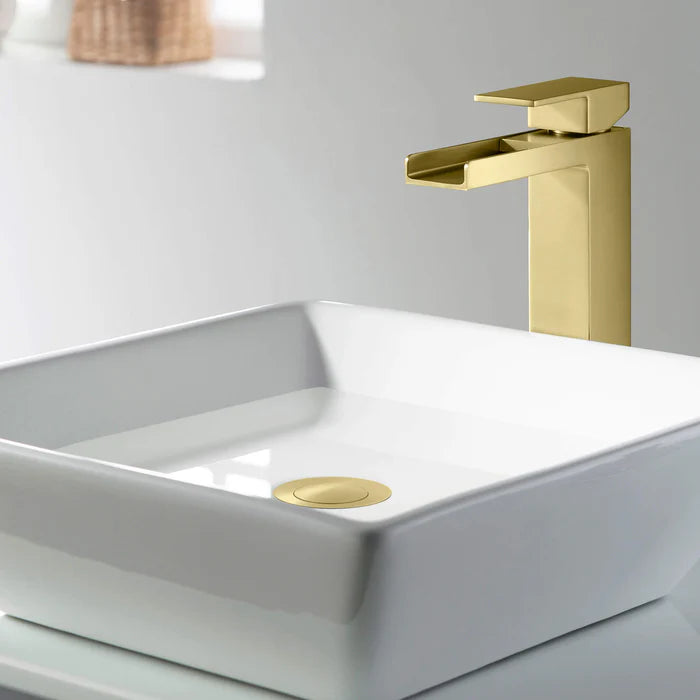 Casa Fixtures - Bathroom Accessories - Bathroom Sink Pop Up Drain Stopper Small Cover without Overflow (PW-2)