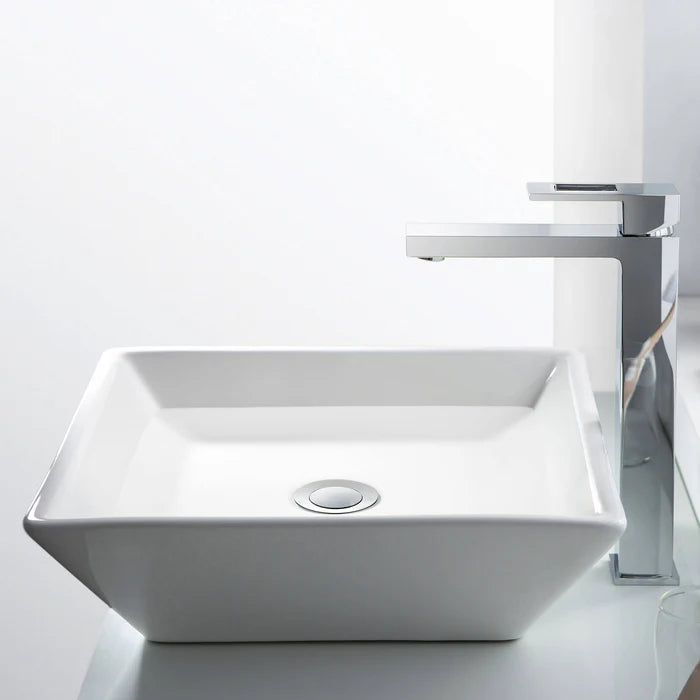 Casa Fixtures - Bathroom Accessories - Bathroom Sink Pop Up Drain Stopper Small Cover without Overflow (PW-2)