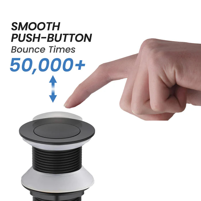 Casa Fixtures - Bathroom Accessories - Bathroom Sink Pop Up Drain Stopper Small Cover without Overflow (PW-2)