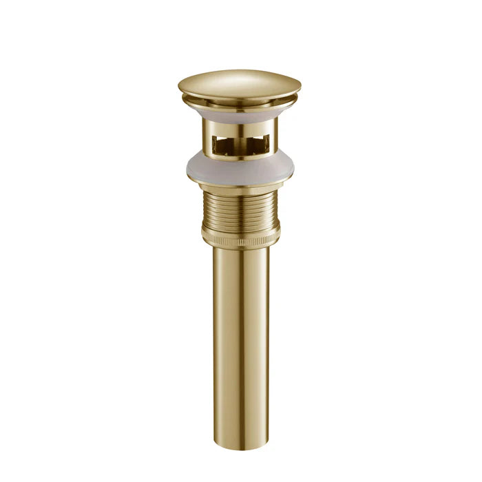 Casa Fixtures - Bathroom Accessories - Bathroom Sink Pop Up Drain Stopper Full Cover with Overflow (PW-3)