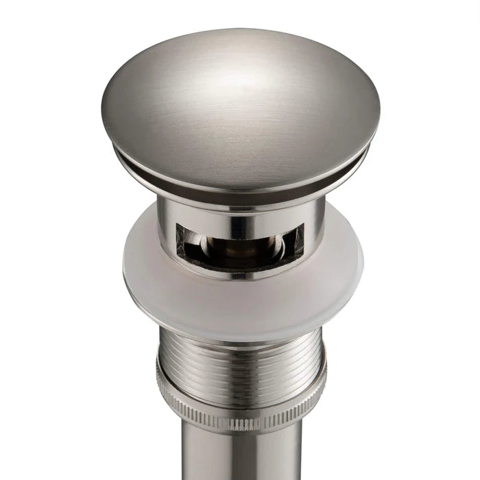 Casa Fixtures - Bathroom Accessories - Bathroom Sink Pop Up Drain Stopper Full Cover with Overflow (PW-3)