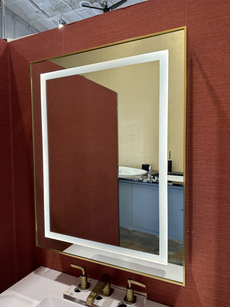 Sofia Medicine Cabinets - Valentina Collection - LED Framed/Frameless Single Door Medicine Cabinet (30" Height)