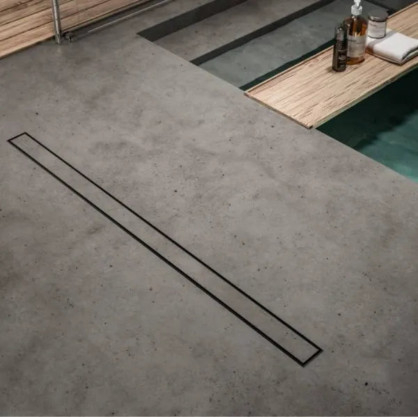 QM Drain Delmar MIST Tile-in Standard Linear Shower Drain