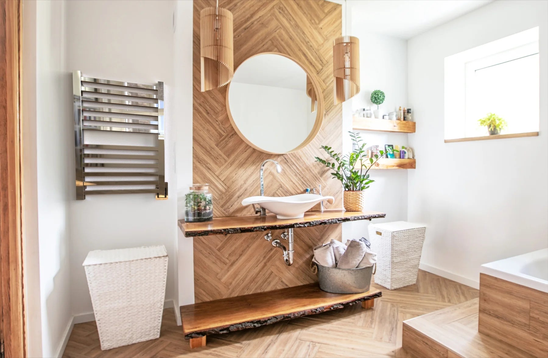 Amba - Quadro Collection - Model Q2132.2 Towel Warmer