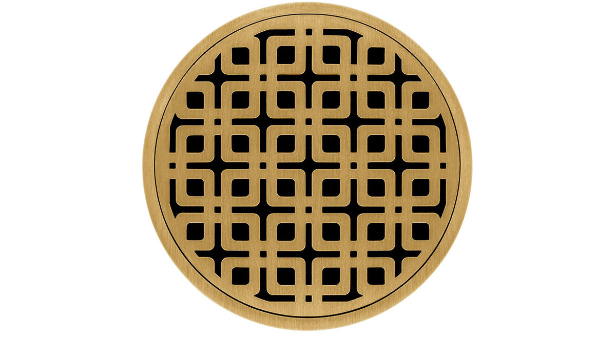 Infinity Drain - 5" Round Center Drain - RKD 5 Link Series Drain (Complete Kit)