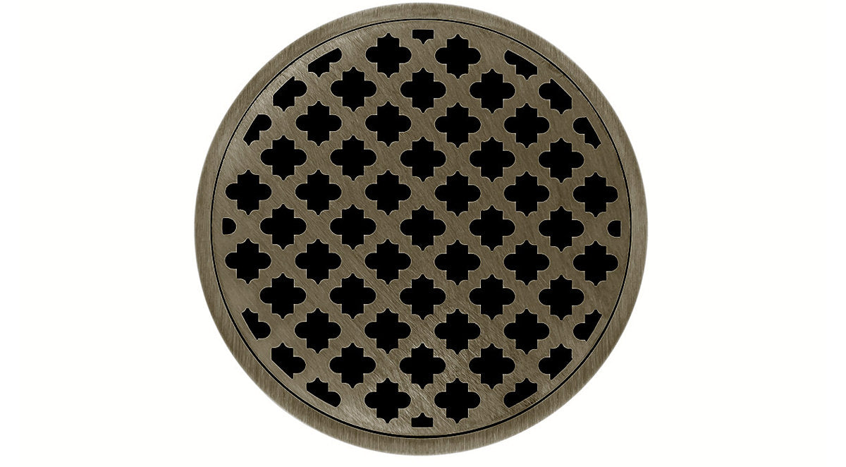 Infinity Drain - 5" Round Center Drain - RMD 5 Moor Series Drain (Complete Kit)