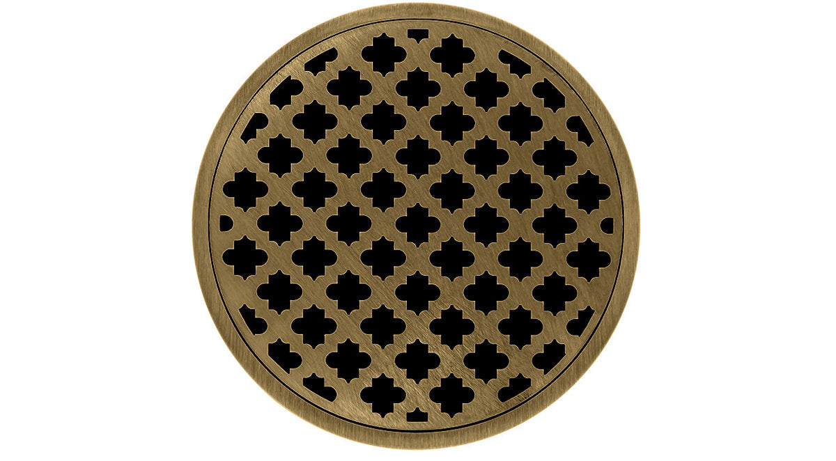 Infinity Drain - 5" Round Center Drain - RMD 5 High Flow Moor Series Drain (Complete Kit)