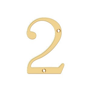 Deltana - Home Accessories - Traditional 6" House Numbers