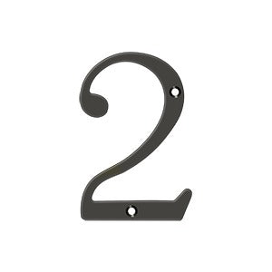 Deltana - Home Accessories - Traditional 6" House Numbers
