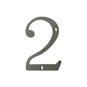 Deltana - Home Accessories - Traditional 6" House Numbers