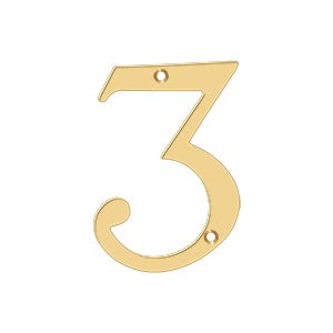Deltana - Home Accessories - Traditional 6" House Numbers