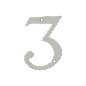 Deltana - Home Accessories - Traditional 6" House Numbers