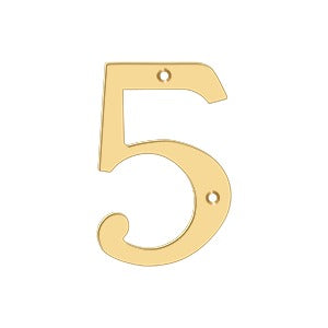 Deltana - Home Accessories - Traditional 6" House Numbers