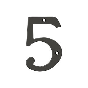 Deltana - Home Accessories - Traditional 6" House Numbers
