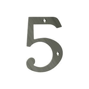 Deltana - Home Accessories - Traditional 6" House Numbers