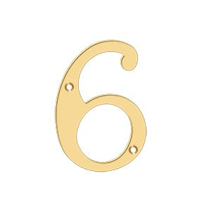 Deltana - Home Accessories - Traditional 6" House Numbers