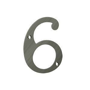 Deltana - Home Accessories - Traditional 6" House Numbers
