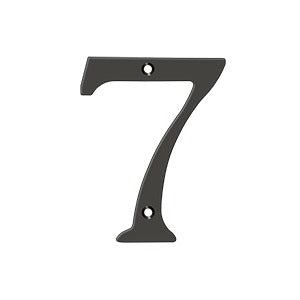 Deltana - Home Accessories - Traditional 6" House Numbers