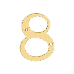 Deltana - Home Accessories - Traditional 6" House Numbers