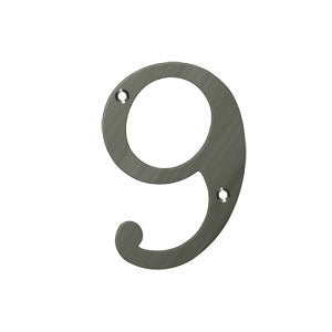Deltana - Home Accessories - Traditional 6" House Numbers