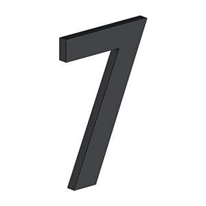 Deltana - Home Accessories - Modern B Series 4" House Numbers