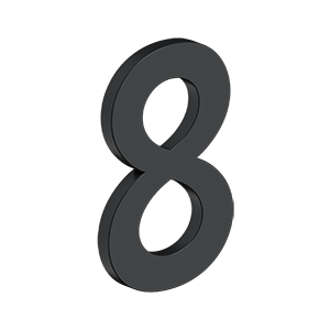 Deltana - Home Accessories - Modern B Series 4" House Numbers