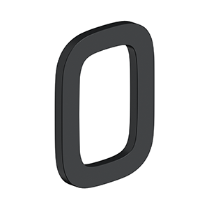 Deltana - Home Accessories - Modern E Series 4" House Numbers