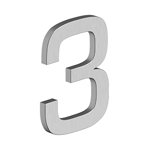 Deltana - Home Accessories - Modern E Series 4" House Numbers