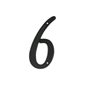 Deltana - Home Accessories - Traditional Zinc 4" House Numbers