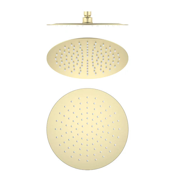 Casa Fixtures - Shower Head - Halo 10" Metal Rain Shower Head 2mm Ultra Thin Profile (RS100)