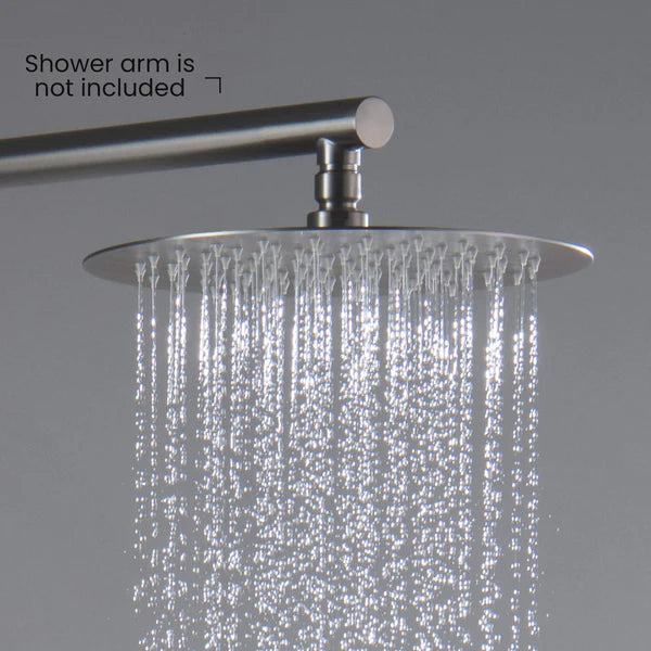 Casa Fixtures - Shower Head - Halo 10" Metal Rain Shower Head 2mm Ultra Thin Profile (RS100)