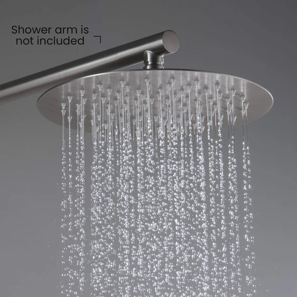 Casa Fixtures - Shower Head - Halo 10" Metal Rain Shower Head 2mm Ultra Thin Profile (RS100)
