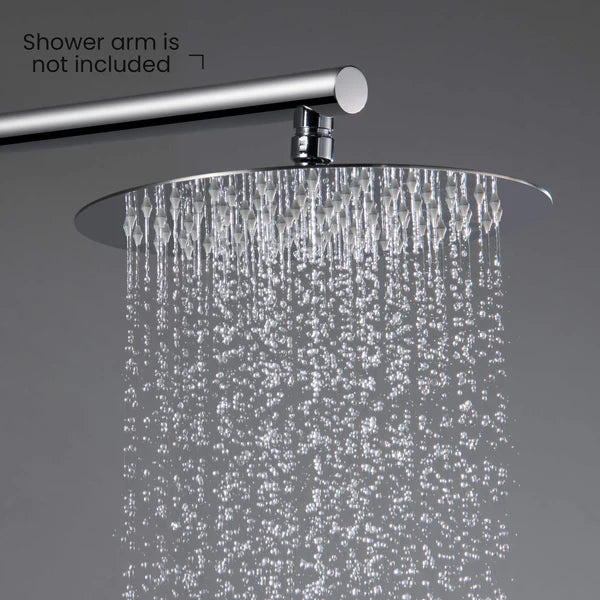 Casa Fixtures - Shower Head - Halo 10" Metal Rain Shower Head 2mm Ultra Thin Profile (RS100)