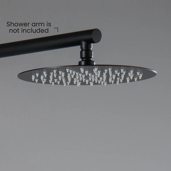 Casa Fixtures - Shower Head - Halo 10" Metal Rain Shower Head 2mm Ultra Thin Profile (RS100)