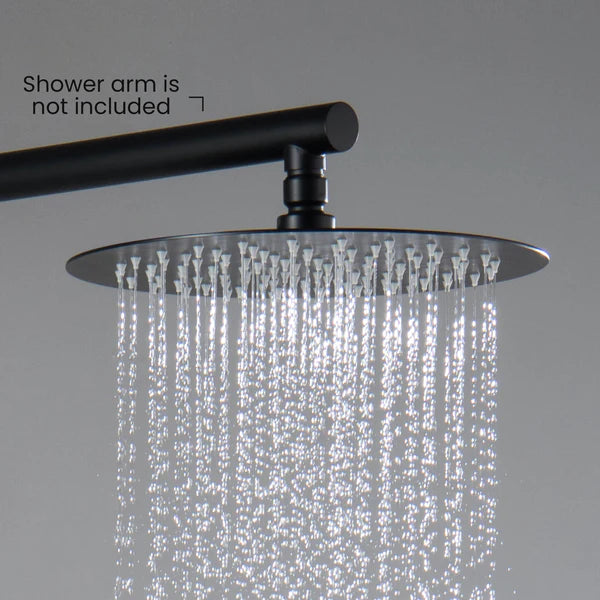 Casa Fixtures - Shower Head - Halo 10" Metal Rain Shower Head 2mm Ultra Thin Profile (RS100)