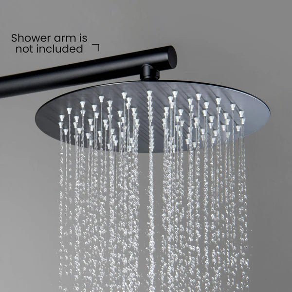 Casa Fixtures - Shower Head - Halo 10" Metal Rain Shower Head 2mm Ultra Thin Profile (RS100)