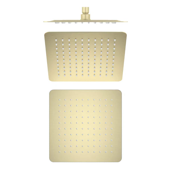 Casa Fixtures - Shower Head - Quadra 10" Metal Rain Shower Head 2mm Ultra Thin Profile (RS101)