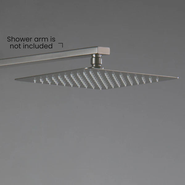 Casa Fixtures - Shower Head - Quadra 10" Metal Rain Shower Head 2mm Ultra Thin Profile (RS101)