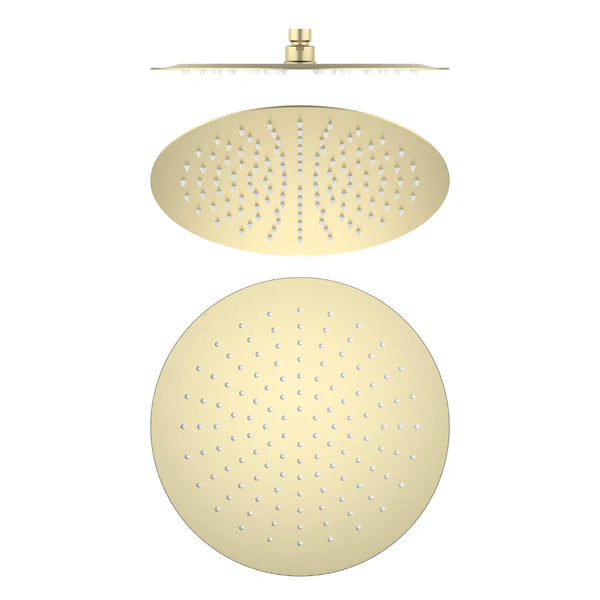 Casa Fixtures - Shower Head - Halo 12" Metal Rain Shower Head 2mm Ultra Thin Profile (RS102)