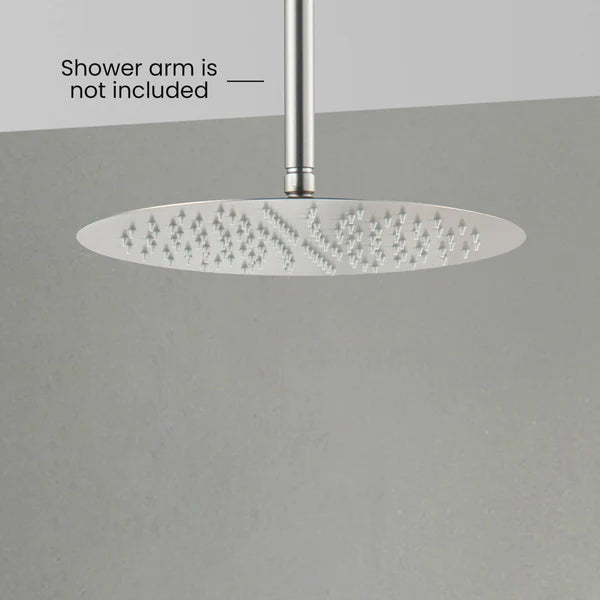 Casa Fixtures - Shower Head - Halo 12" Metal Rain Shower Head 2mm Ultra Thin Profile (RS102)