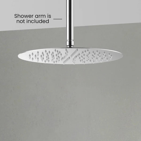 Casa Fixtures - Shower Head - Halo 12" Metal Rain Shower Head 2mm Ultra Thin Profile (RS102)