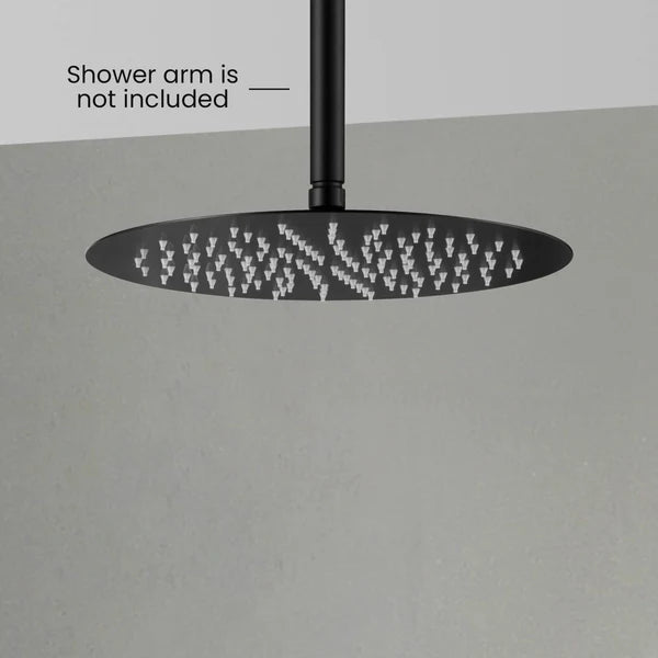Casa Fixtures - Shower Head - Halo 12" Metal Rain Shower Head 2mm Ultra Thin Profile (RS102)